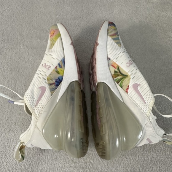Nike Air Max 270 Shoes Womens Size 8 White Floral AT6819-100 - Picture 5 of 12